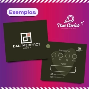 Criação de Arte para Tag de Loja Personalizada - Outros