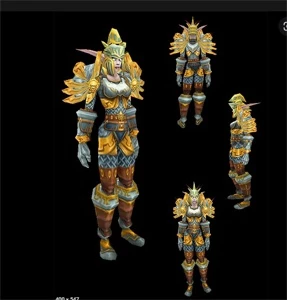 Hunter CM MOP e WOD + Set Vanilla RBG + armas - Blizzard