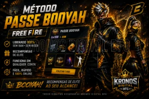 Método Passe Booyah Free Fire – Acesso vitalicio e completo