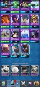 Conta Clash Royale XP 8 Arena 7