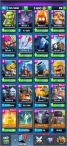 Conta Clash Royale XP 8 Arena 7
