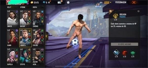Free fire 1 passe, angelical fem e masc, pacotes, calca rara