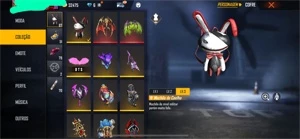 Free fire 1 passe, angelical fem e masc, pacotes, calca rara