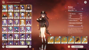 GENSHIN IMPACT - AR56 8 Personagens T5 e 6 Armas T5+17 Tiros