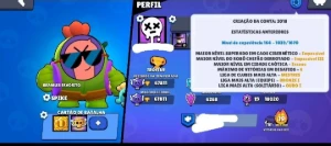 *Conta Brawl Stars Raríssima, Único Dono*