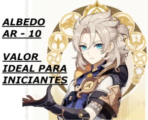 Conta Genshin Impact - ALBEDO - AR 10 + PERSONAGENS 4 STAR