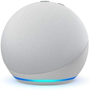 Echo Dot (4ª Geração): Smart Speaker com Alexa - Cor Branca - Produtos Físicos