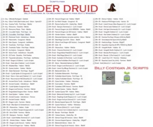 Scripts de Elder Druid (ED) para iBot (Bot de Tibia)
