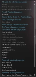 Conta da Stream com 33 jogos incluindo jogos caros - Steam