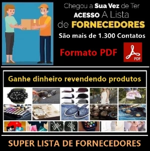 Lista de Fornecedores - 1.300 contatos atualizados - Others