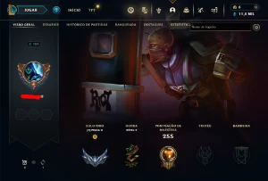 Conta Com 96 Skins - 137 Campeões - Nível 120 - Riot Singed - League of Legends LOL