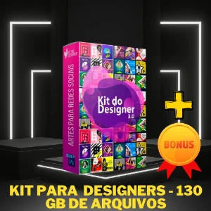 Kit Para Designers - 130 Gb De Arquivos