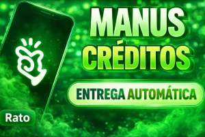Recarga De Créditos Manus [Entrega Automática] 1000 Créditos - Assinaturas e Premium