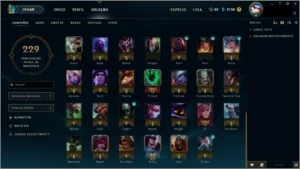 CONTA PRATA - League of Legends LOL