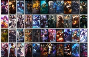 Conta bronze 2 com 110 Champs e 217 Skins + 30 Cromas - League of Legends LOL