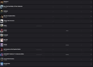 Conta Epic Games 80+ jogos
