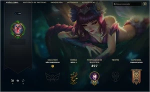 Conta no LOL, level 148. Todos os campeões. 128 skins - League of Legends
