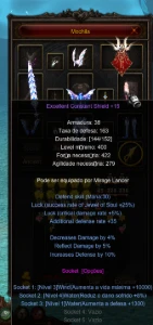 Megamu Itens GL Topados Blue Eye full+15 ALL !  - MU Online