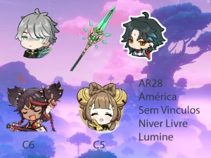 AR28 - Alhaitham + Xiao com BIS + YaoYao C5 + Xinyan C6 - Genshin Impact