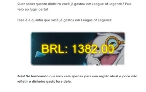 CONTA DE LOL COM 1300$ INVESTIDOS - League of Legends