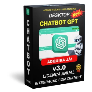 chatbot gpt - software chatbot Whatzapp chatgpt - Lic Anual - Outros