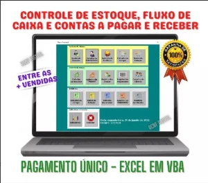 Controle De Estoque, Fluxo De Caixa, Contas A Pagar Receber - Outros