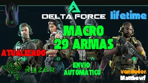 Delta Force - Macro Mouses Razer - (Vitalicio) 2025