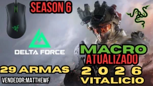 Delta Force - Macro Mouses Razer - (Vitalicio) 2026 - Steam