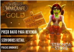 100K GOLD - WoW RETAIL (Qualquer Servidor)