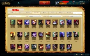 Conta League of Legends Prata lV 29 champions LOL