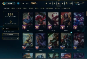 Bronze 4 com 115 Champs e 60 Skins ( Mais de 150 Jogos ) - League of Legends LOL