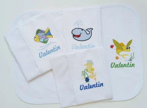 Kit com 8 Guardanapos Escolares Personalizados - Artesanato e Personalizados