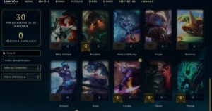 Conta Lol Mestre +200 Pdl - League of Legends