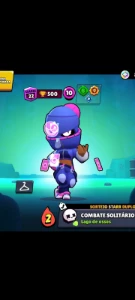 Vendo conta veterana brawl stars 15K de troféus Skins Básica - Outros