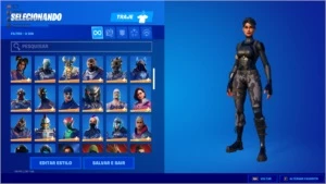 Season 3, 116 skins, 112 picaretas, e 106 danças, STV 123. - Fortnite