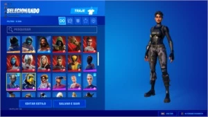 Season 3, 116 skins, 112 picaretas, e 106 danças, STV 123. - Fortnite