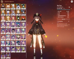 Conta Genshin ,Hutao+Bis ,13 personagens 5* , 5 armas 5* - Genshin Impact