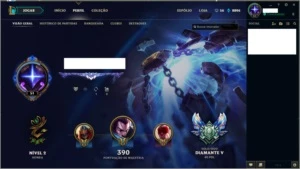 Conta Diamante 5 Season8, todos campeões, várias skins - League of Legends LOL