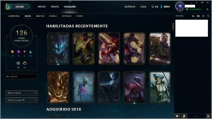 Conta Diamante 5 Season8, todos campeões, várias skins - League of Legends LOL