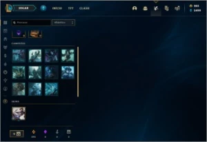 Conta Smurf com Yasuo + Borda Exclusiva Lendária - League of Legends LOL