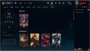 Contas Crackeds League of Legends LOL