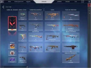 Conta Valorant varias skins leia a descrição