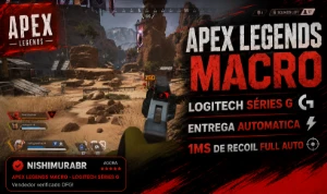 Macro Apex Legends Vitalício - Mouses Logitech Série G🔵