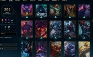 Conta lol 306, VARIAS PRETIGIOS/HEXTEC - League of Legends
