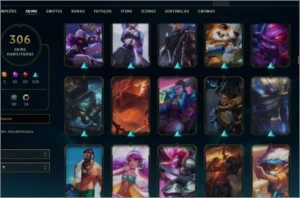 Conta lol 306, VARIAS PRETIGIOS/HEXTEC - League of Legends