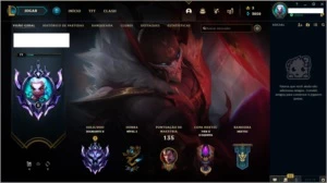 CONTA DIAMANTE 2 - League of Legends LOL