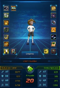 Conta LADMO Para Sair Logo - Digimon Masters Online