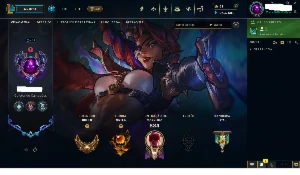 Conta com 527 Skins - League of Legends LOL