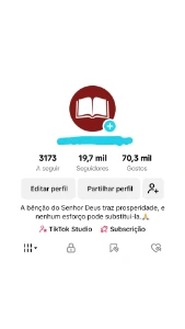 Conta Tik Tok Monetizada Com 19 Mil Seguidores - Redes Sociais