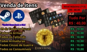 ELDEN RING - Todos os Itens do Jogo [ Playstation 4/5 ] & PC